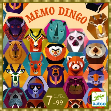 Jeu de Mémoire Memo Dingo Dès 7 ans - Djeco