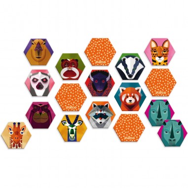 Jeu de Mémoire Memo Dingo Dès 7 ans - Djeco