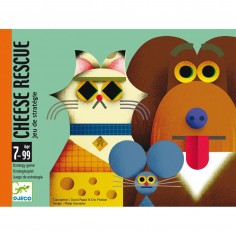 Cheese rescue - jeu de cartes et de stratégie - Djeco