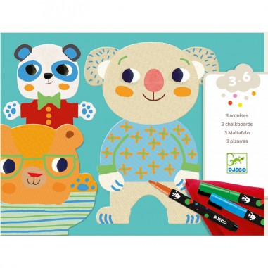 3 Ardoises Oursons - Djeco
