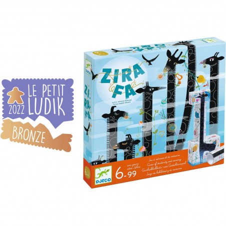 Zirafa - jeu d'adresse et de stratégie - Djeco