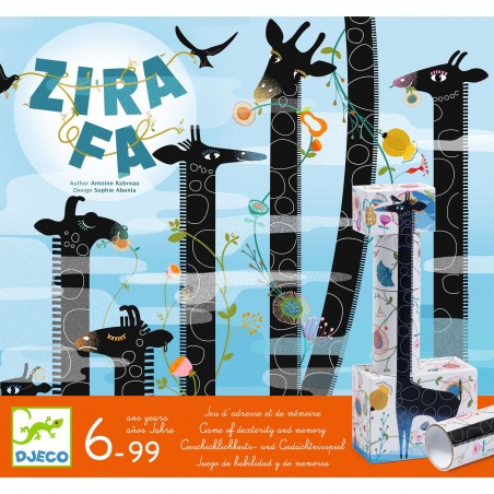 Zirafa - jeu d'adresse et de stratégie - Djeco