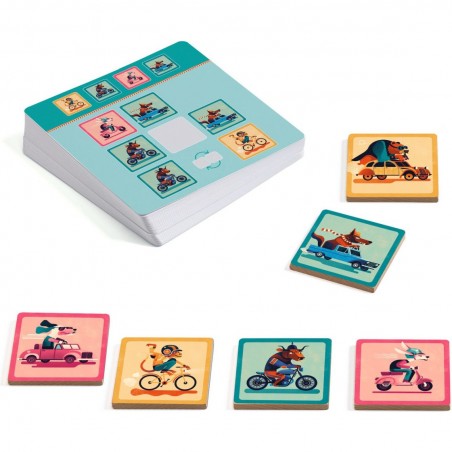 Finish Logic Sologic - Jeu de logique - Djeco