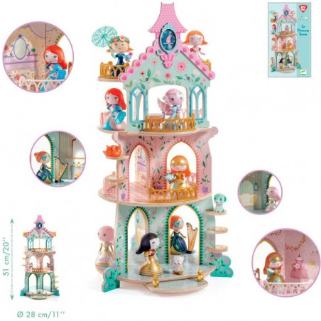 Ze Princesses Tower Château Arty toys - Djeco