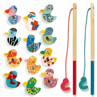 Pêche à la ligne : fishing duck - Djeco
