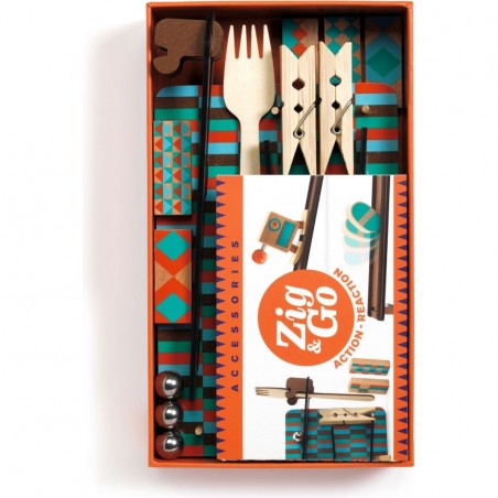 Zig and Go Fork 14 pièces - Un jeu - Djeco