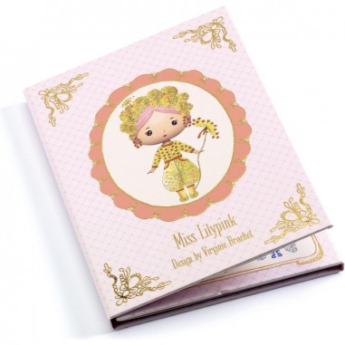 Miss Lilypink stickers repositionnables Tinyly - Djeco