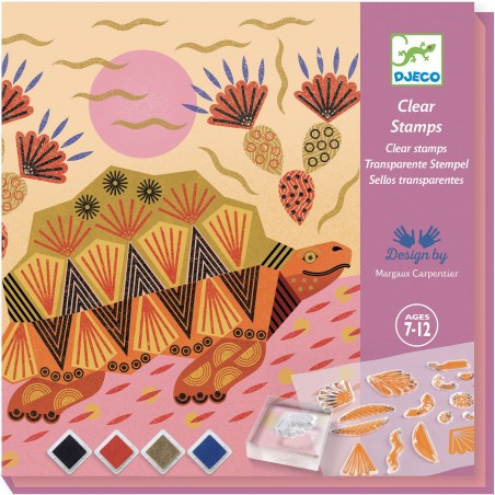 Tampons Motifs et pelages - Activité créative enfant - Djeco