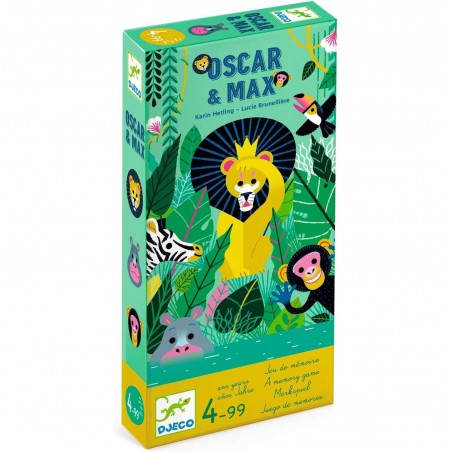 Oscar & Max - Jeux de société - Djeco