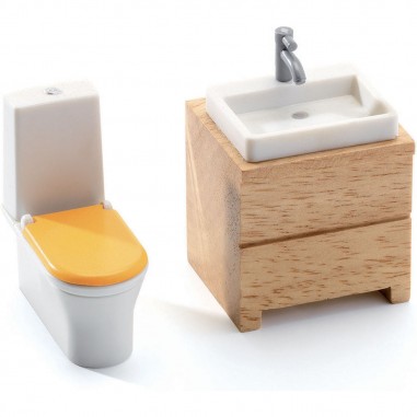 Maison de poupées meublée City House - Djeco