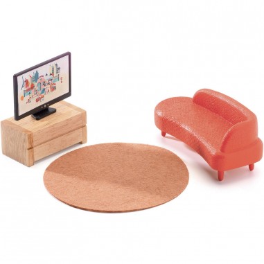 Maison de poupées meublée City House - Djeco