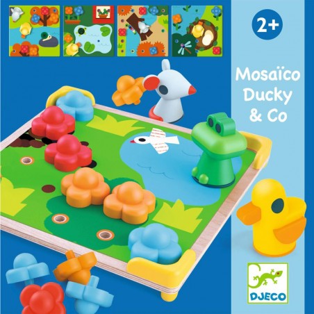 Mosaïco Ducky & Co - Jeu éducatif - Djeco
