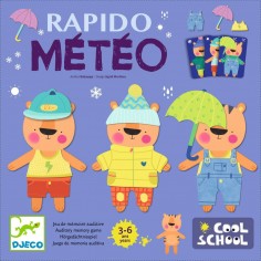 Jeu Rapido météo - Jeu de société enfant - Djeco