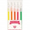 5 crayons cire fluo - Djeco - Lovely Paper By Djeco
