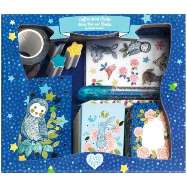 Lovely Paper Mini Coffret Elodie - Djeco - Lovely Paper By Djeco