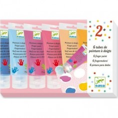 6 Tubes De Peinture A Doigts Sweet Peinture Des Petits 2