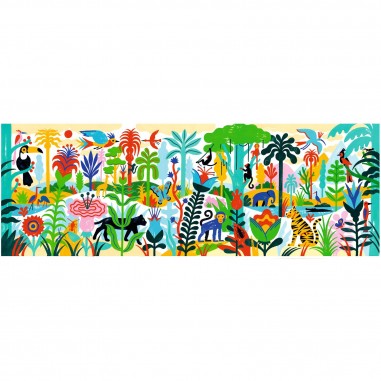 Puzzle Gallery Jungle 100 pcs - Djeco