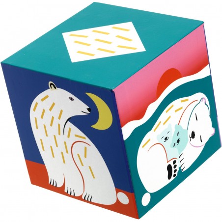 Empilable carré Animaux Sauvages - Djeco