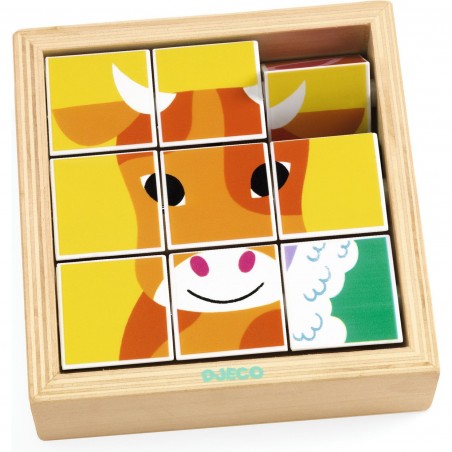 Animoroll - Jeu éducatif en bois - Djeco