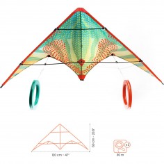 Cerf-volant Red Dots - Jeu de plein air - Djeco 2