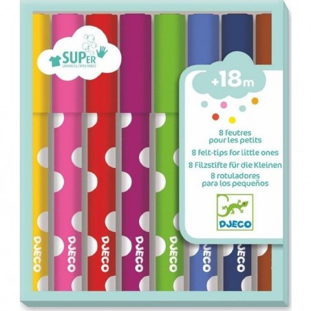 8 Feutres pour Les Petits