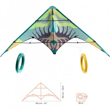 Cerf-volant Green Wave - Jeu de plein air - Djeco