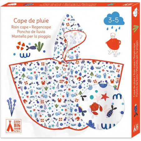 Cape de pluie Océan - Accessoire enfant - Djeco