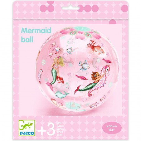 Ballon gonflable Mermaid ball - Jeu de plein air - Djeco