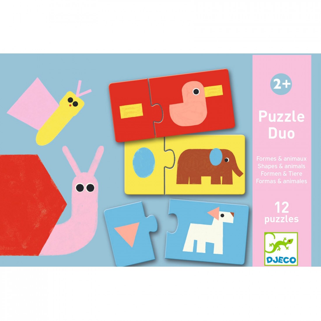 Jeux De Puzzle Amusants En Forme De Crocodile Pour Enfants, 12