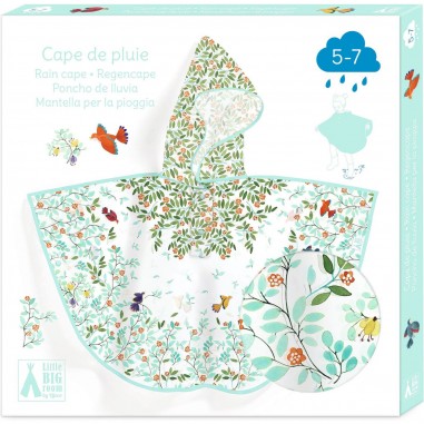 Cape de pluie Feuillage - Accessoire enfant - Djeco