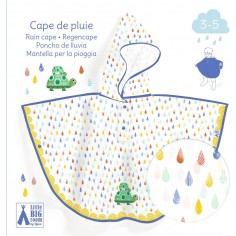 Cape de pluie Tortue - Accessoire enfant - Djeco