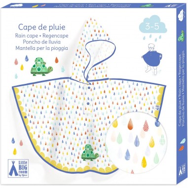 Cape de pluie Tortue - Accessoire enfant - Djeco