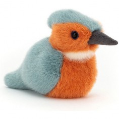 Peluche Oiseau Martin Pêcheur Birdling - 10 cm - Jellycat