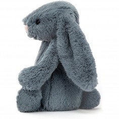 Peluche Lapin Bashful Dusky Blue - 31 cm - Jellycat 2
