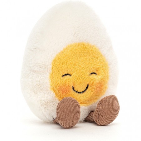 Peluche Oeuf Dur qui rougit Amuseable - Jellycat