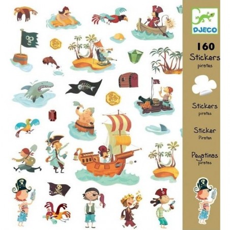 Stickers Papiers Pirates