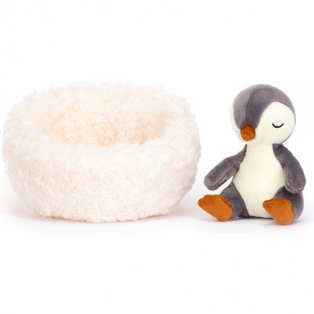 Peluche pingouin en hibernation - Jellycat