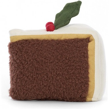 Peluche tranche de gâteau de Noël Amuseable - Jellycat