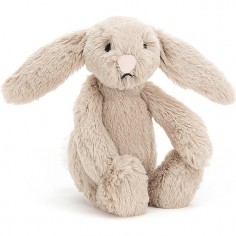 Peluche Lapin Bashful Beige - 13 cm - Jellycat