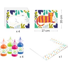 Peinture pour les petits - Barbouille et beau - Djeco 2