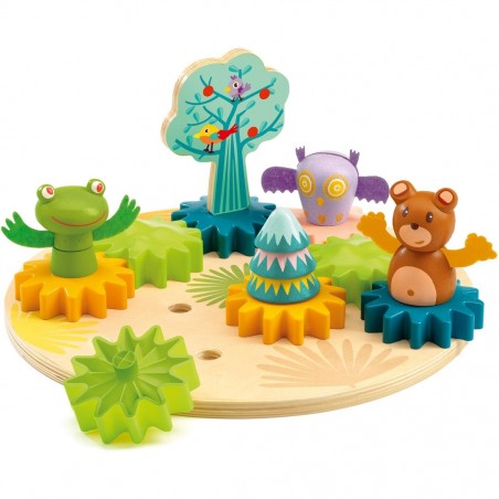 Woodytwist - jeu d'engrenages - Djeco