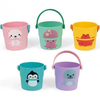 Seaux d'activités pour le bain - Janod