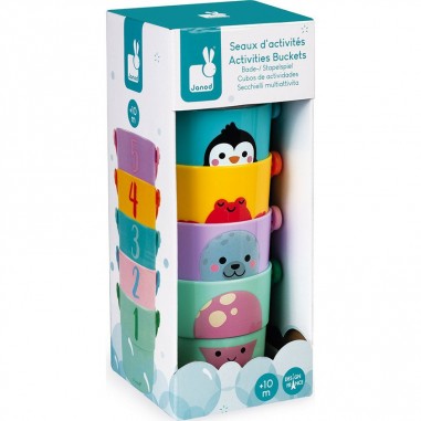 Seaux d'activités pour le bain - Janod