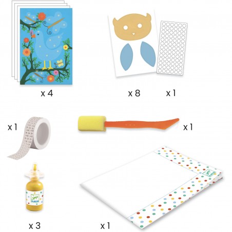 Masking Tape et Peinture Enfant Oh C'est Magique - Djeco