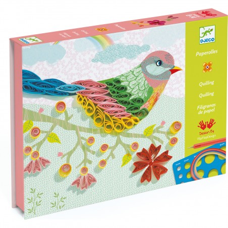 Quilling - Saisons en colimaçons - un jeu - Djeco