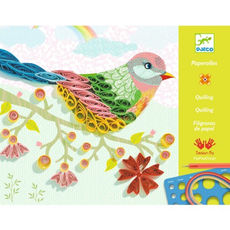 Quilling - Saisons en colimaçons - un jeu - Djeco