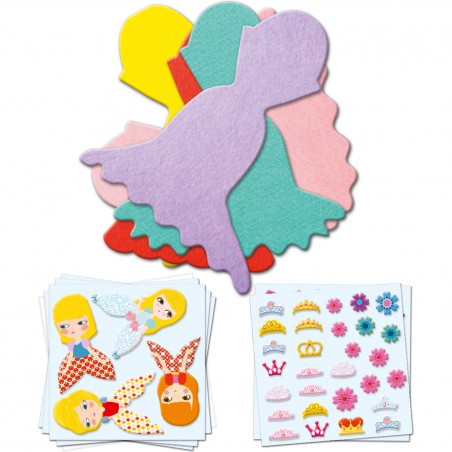 Gommettes : j'aime les princesses - Djeco