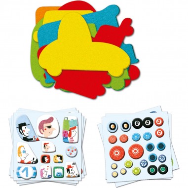 Gommettes : j'aime les voitures - Djeco