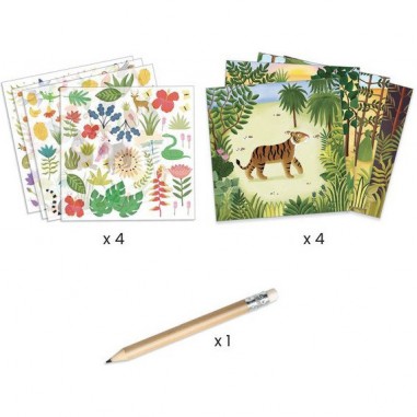 Décalcomanies Candides - Inspired by - Loisirs créatifs - Djeco