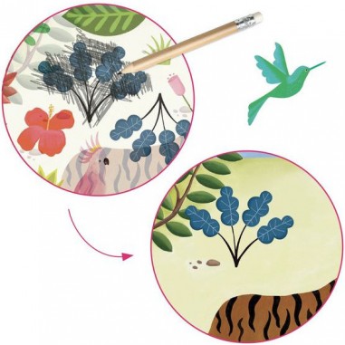 Décalcomanies Candides - Inspired by - Loisirs créatifs - Djeco